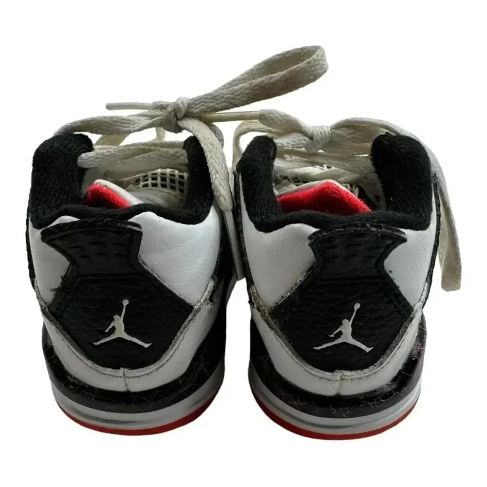 Nike Air Jordan 4 Retro Flight Nostalgia Toddler Sneakers